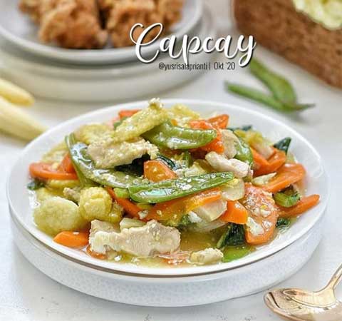 resep masakan capcay