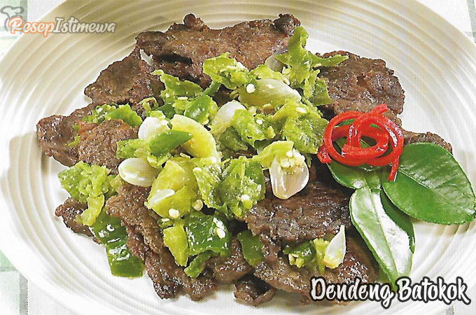 Menu 6: Dendeng Batokok dan Opor Sayur 1 Resep Dendeng Batokok