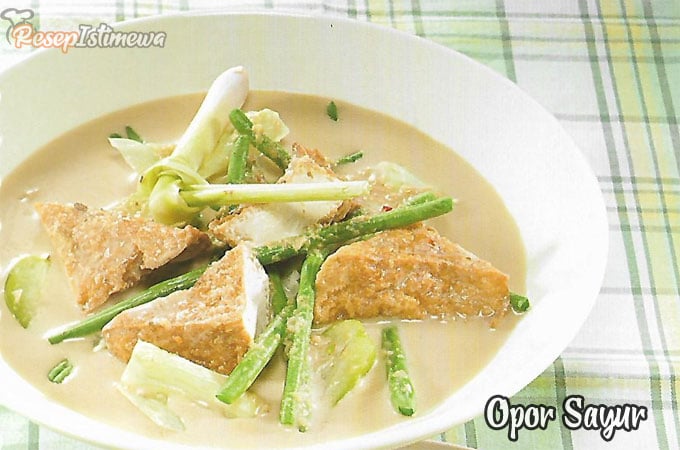 Resep Opor Sayur