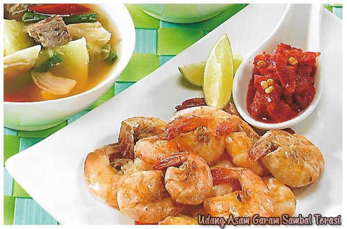 udang asam garam