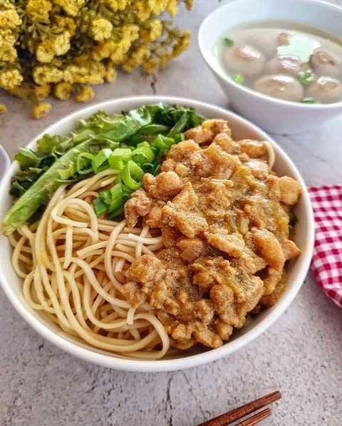 resep mie ayam gerobak