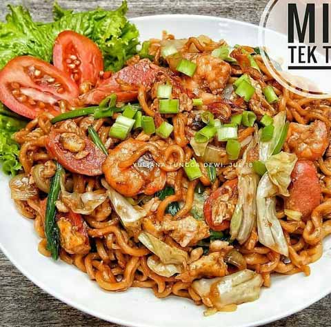 Cara Membuat Mie Tek Tek Spesial Enak dan Sederhana 3 cara membuat mie tek tek udang