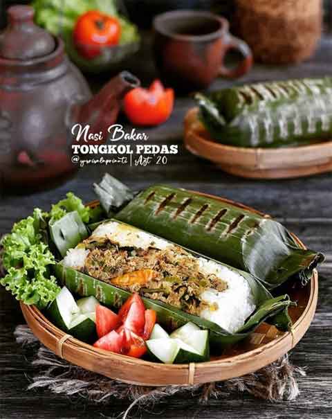 resep nasi bakar tongkol