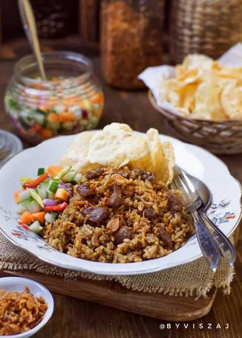 Resep Nasi Goreng Kambing Gurih dan Lezat Serta Mudah Cara Membuatnya 1 resep nasi goreng kambing