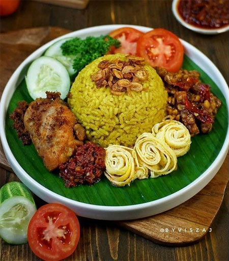 cara membuat nasi kuning