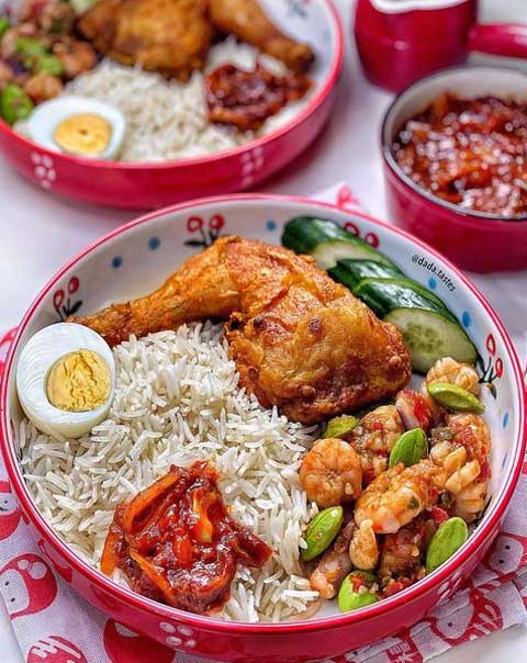 resep nasi lemak