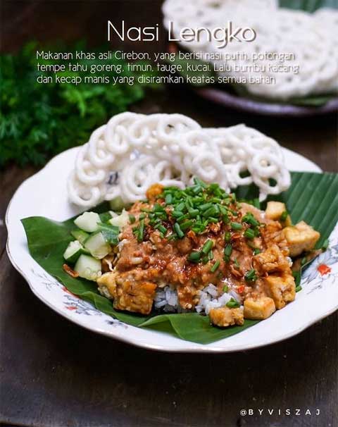 Resep Nasi Lengko Hidangan khas Kota Cirebon Enak Gurih dan Lezat 1 resep nasi lengko