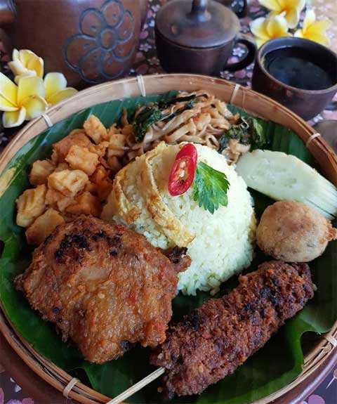 resep nasi rames komplit