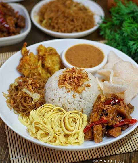 resep nasi uduk rice cooker