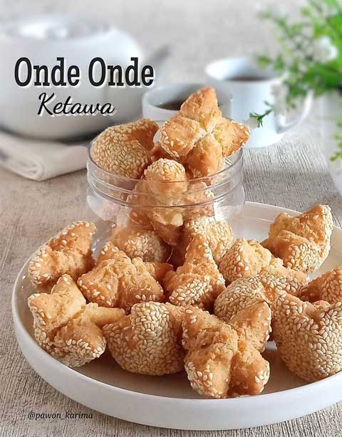 Resep Onde Onde Enak dan Sederhana, Mudah Dibuat Di Rumah 3 Onde onde ketawa