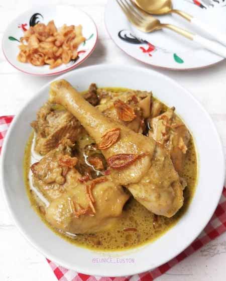 resep opor ayam kampung