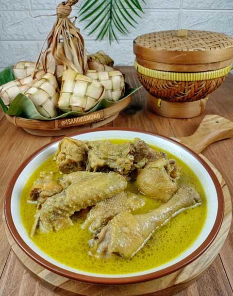 resep opor ayam kampung