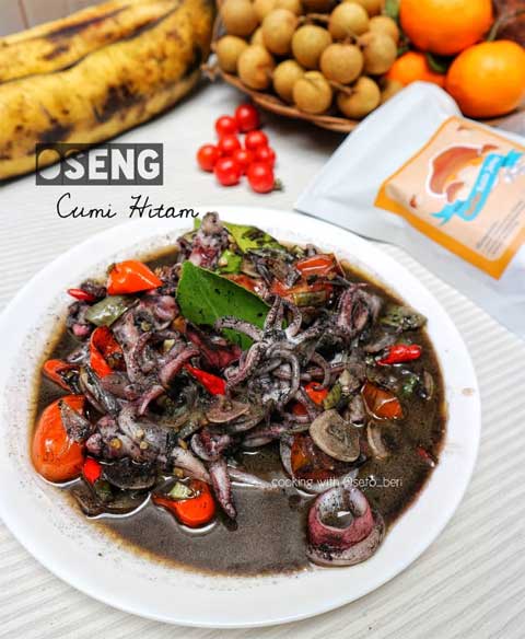 Resep Oseng Cumi Hitam Gurih dan Nikmat 1 oseng cumi hitam