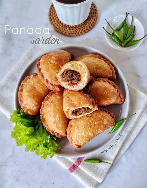 Resep Panada Sarden, Roti Goreng khas Manado Isi Ikan Gurih dan Lezat 1 Resep panada sarden