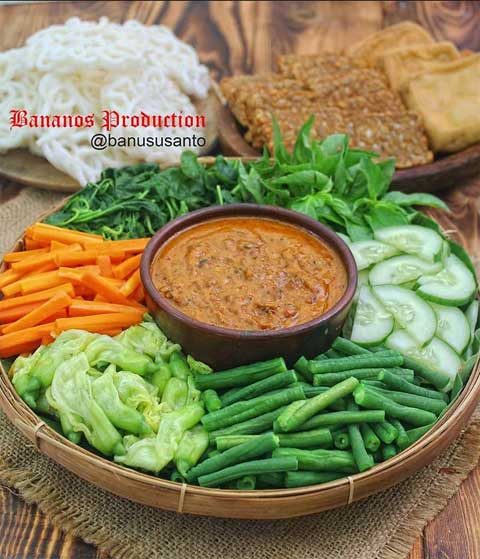 resep pecel sayur