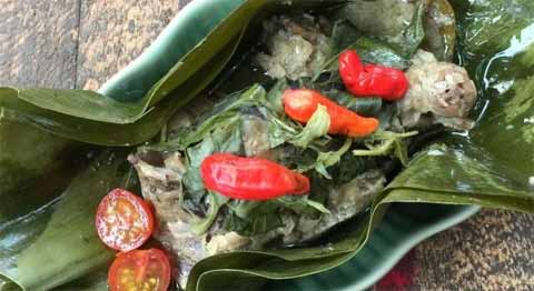 resep pepes ayam bumbu putih