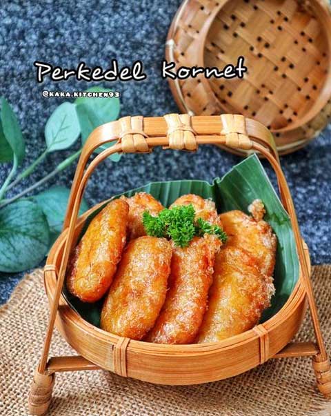 Resep Perkedel Kornet Praktis Enak Gurih dan Lezat 1 resep perkedel kornet