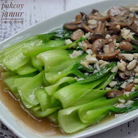 Aneka Resep Pokcoy Lezat Praktis Sangat Menyehatkan 2 resep pokcoy siram saus jamur