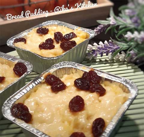 resep puding roti tawar kukus