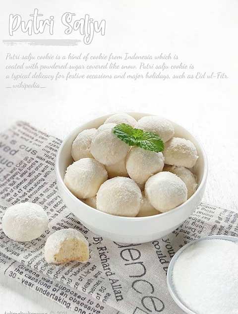 Resep Putri Salju Lembut Lumer Dimulut Mudah Cara Membuatnya 1 resep putri salju lembut lumer dimulut