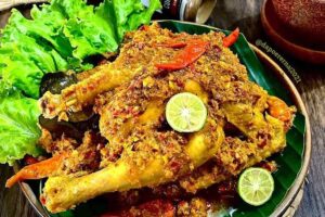 resep ayam betutu pedas