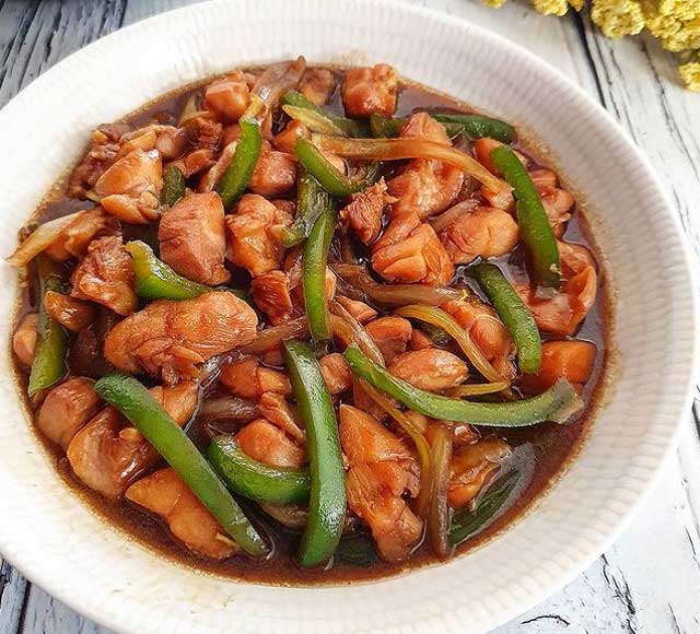 resep ayam paprika