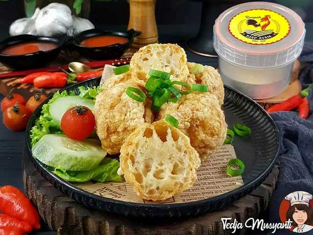 resep bakso ayam goreng