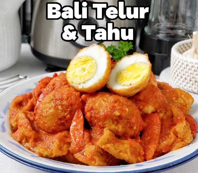 resep bali telur tahu