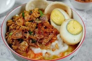 resep bubur ayam kecap