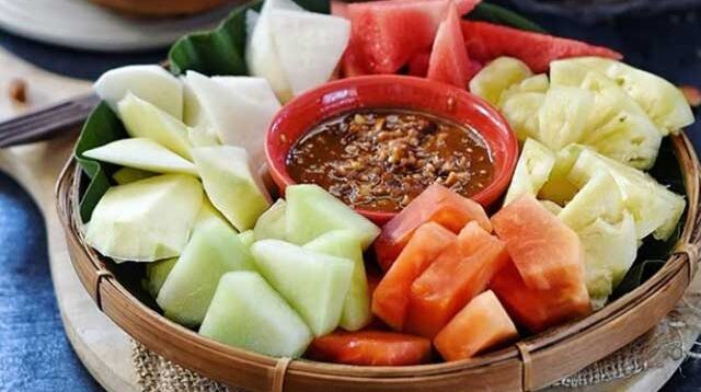 resep bumbu rujak buah