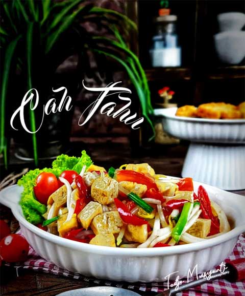 resep cah tahu tauge