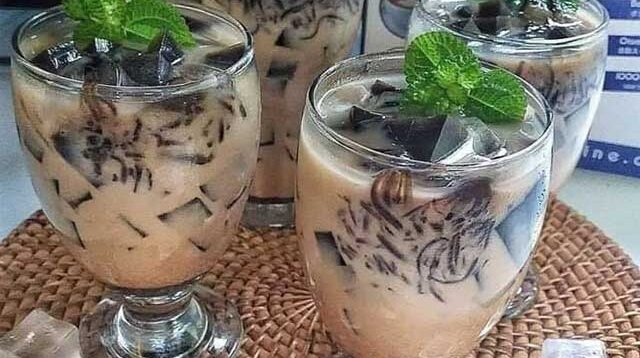 resep cappucino cincau