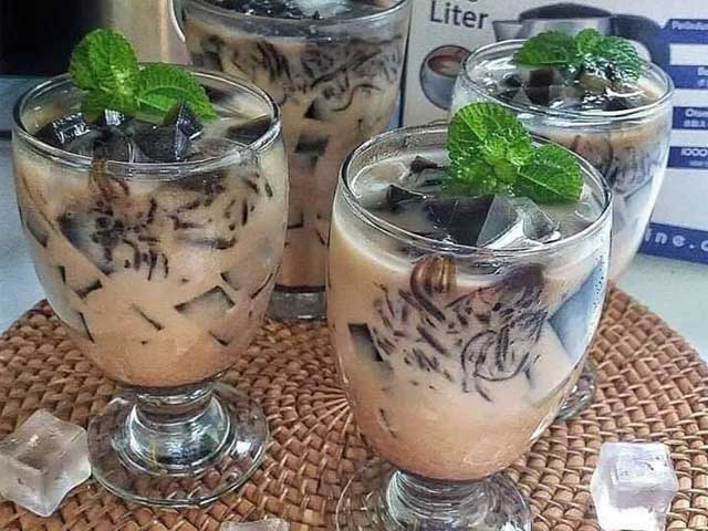 resep cappucino cincau