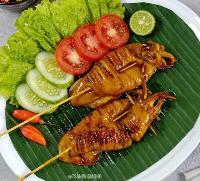 resep cumi bakar kecap