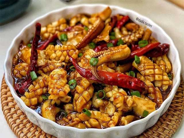 resep cumi kungpao