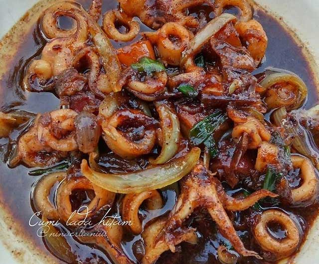 resep cumi lada hitam