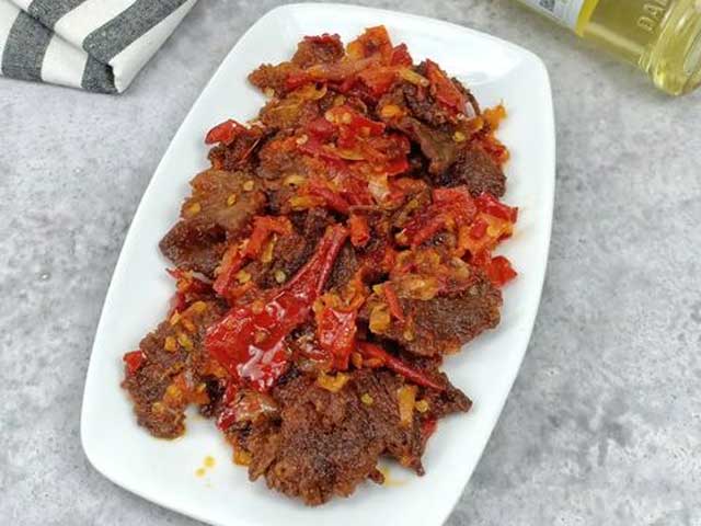 resep dendeng balado