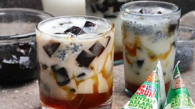 resep es cincau