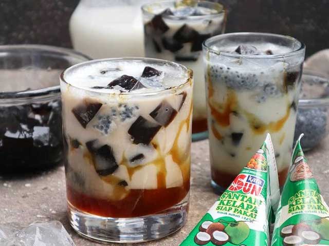 resep es cincau