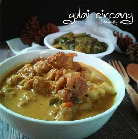 resep gulai cincang