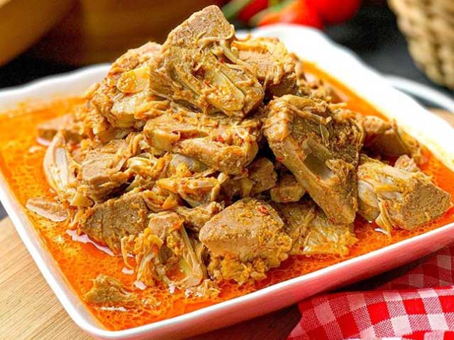 resep gulai nangka padang