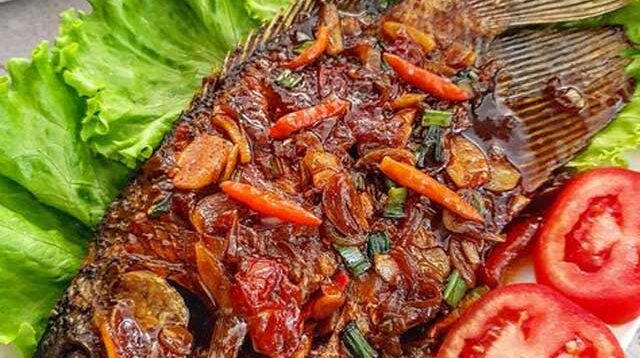 resep gurame goreng bumbu kecap