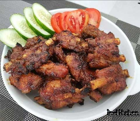 Resep Iga Bakar Madu Spesial Ala Restoran 1 resep iga bakar madu
