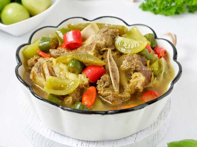 resep iga sapi kuah asam