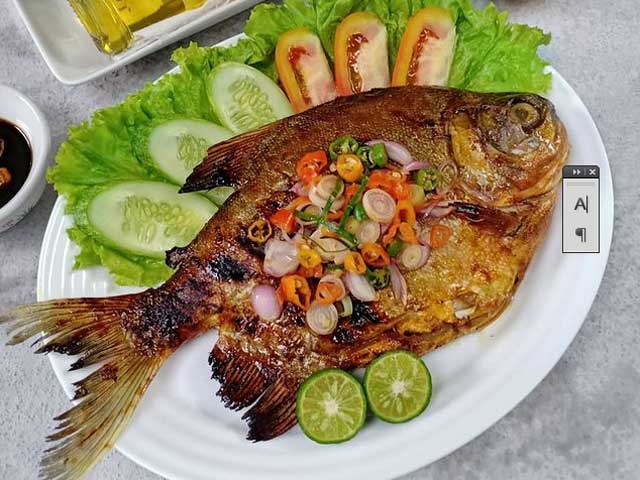 resep ikan bawal bakar