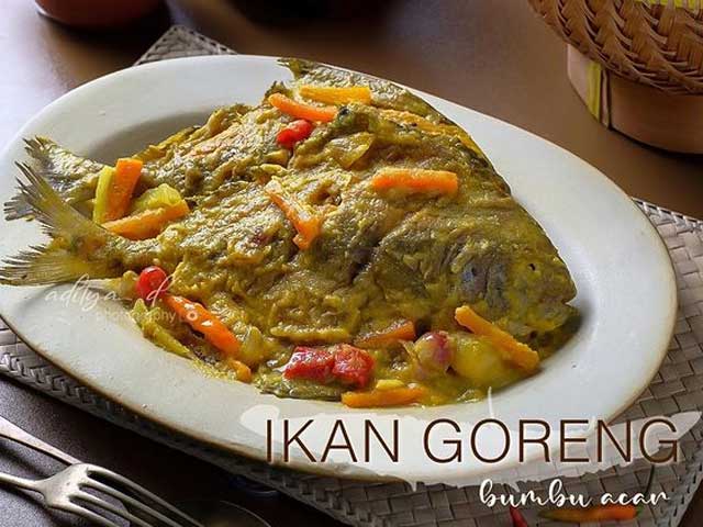 resep ikan goreng bumbu acar