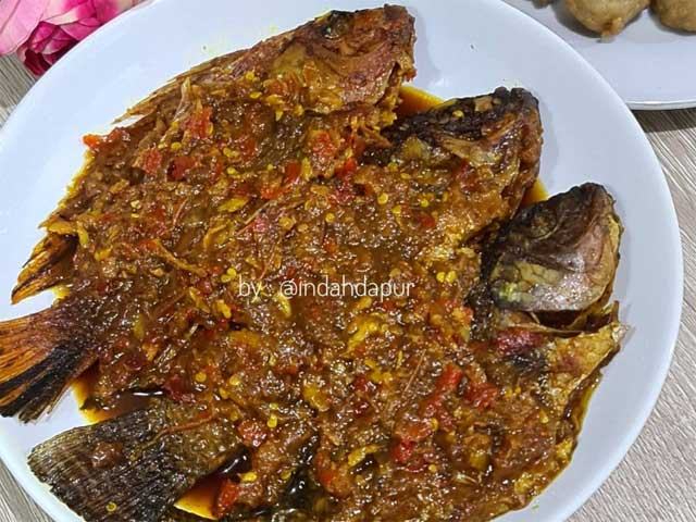 resep ikan nila bumbu bali