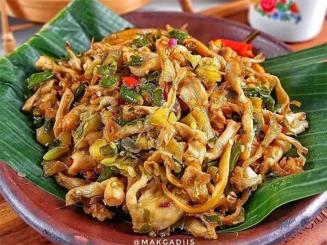 resep jamur tiram sambel ijo