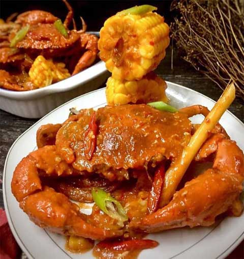Resep Kepiting Saus Padang ala Resto Pedas Gurih dan Lezat 1 resep kepiting saus padang