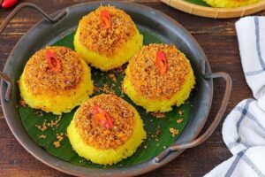 resep ketan serundeng